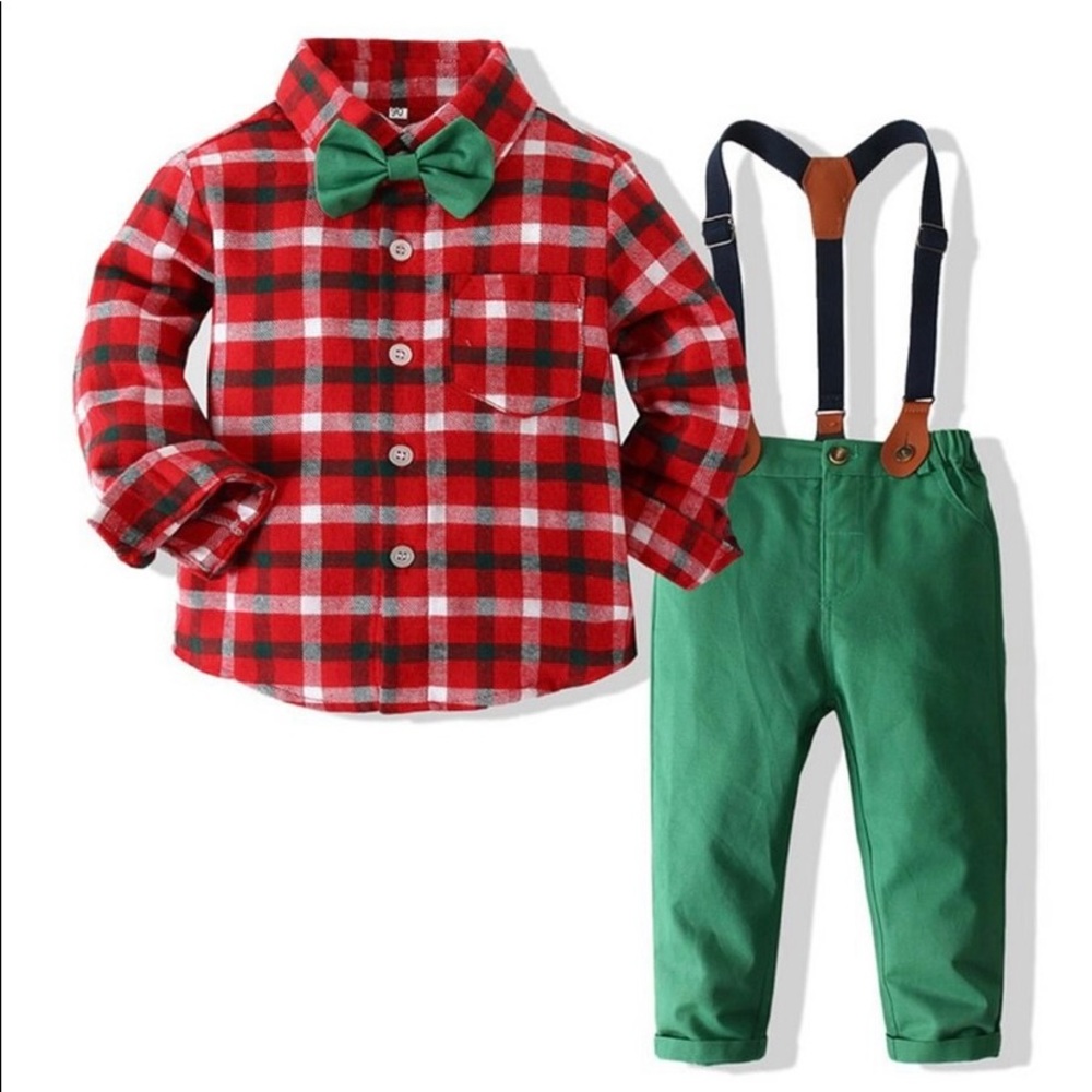 Boys holiday outfit